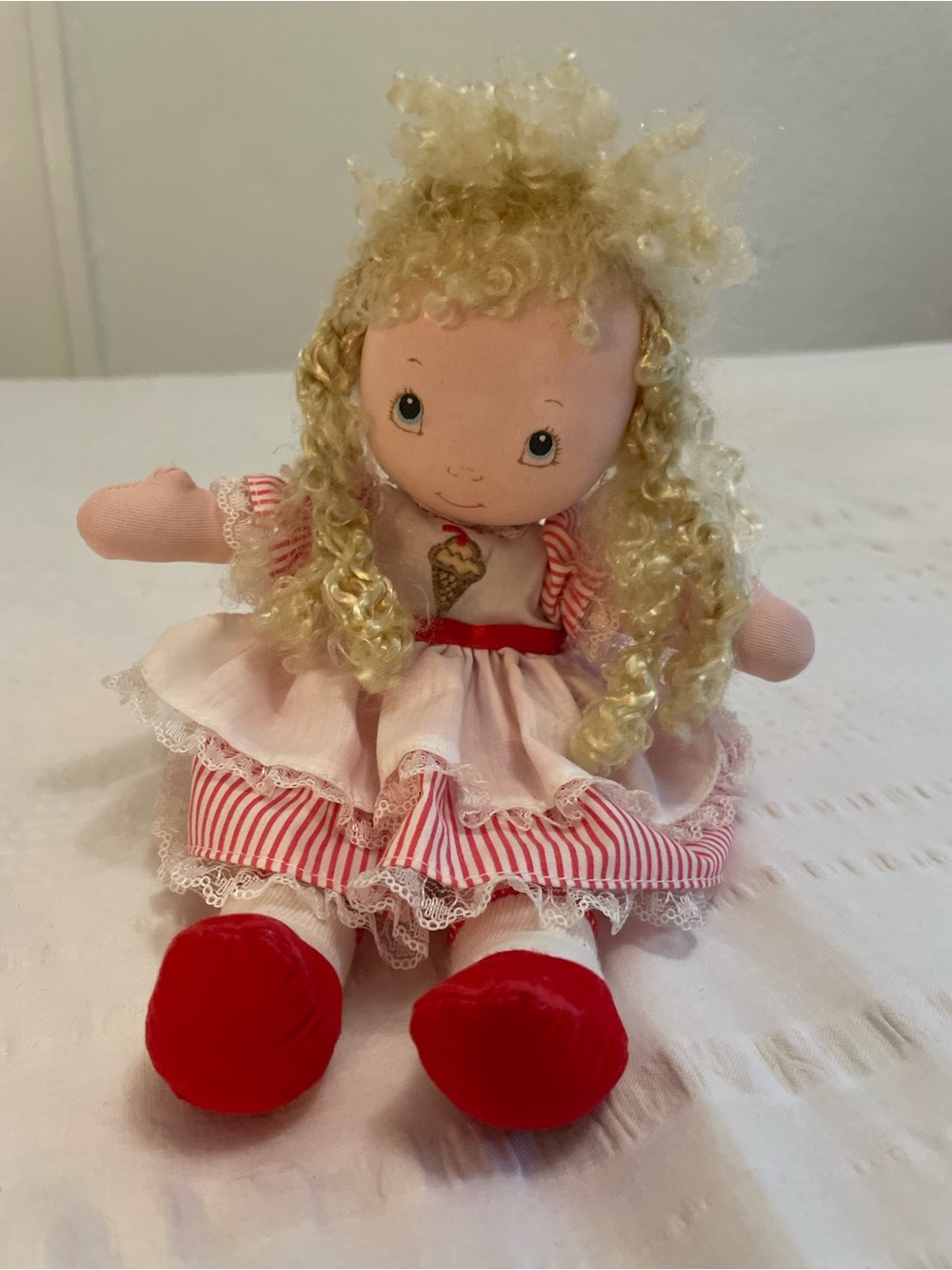 Vintage Russ Berrie "Cherry Vanilla" doll #714 HTF